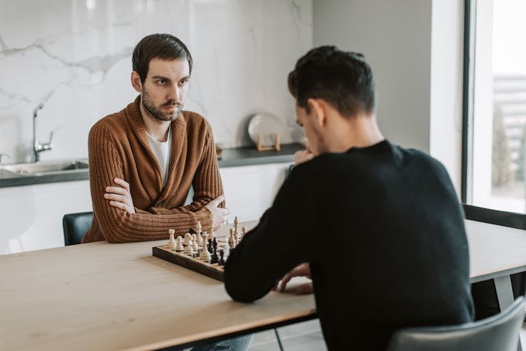 Busy introvert maintaining friendship connection through meaningful one-on-one conversation