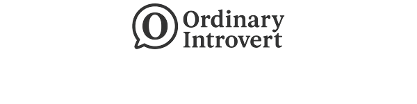 Tight crop of Ordinary Introvert logo in compact form