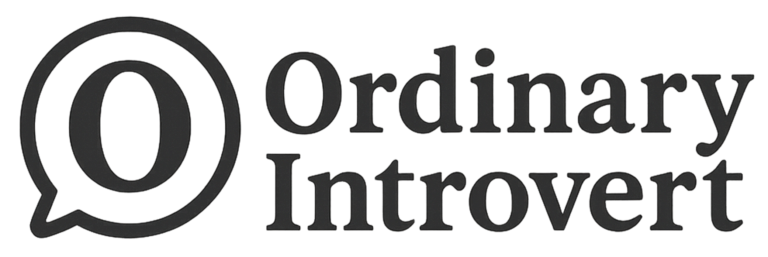 Cropped Ordinary Introvert logo web version in reduced format